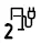 Volkswagen ID.4 Ladestopps Anzahl Symbol