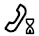Volkswagen ID.4 Anruf halten Symbol