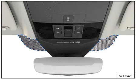 Volkswagen ID.4 Frontscheibe Kommunikationsfenster für Funkgeräte und Sensoren